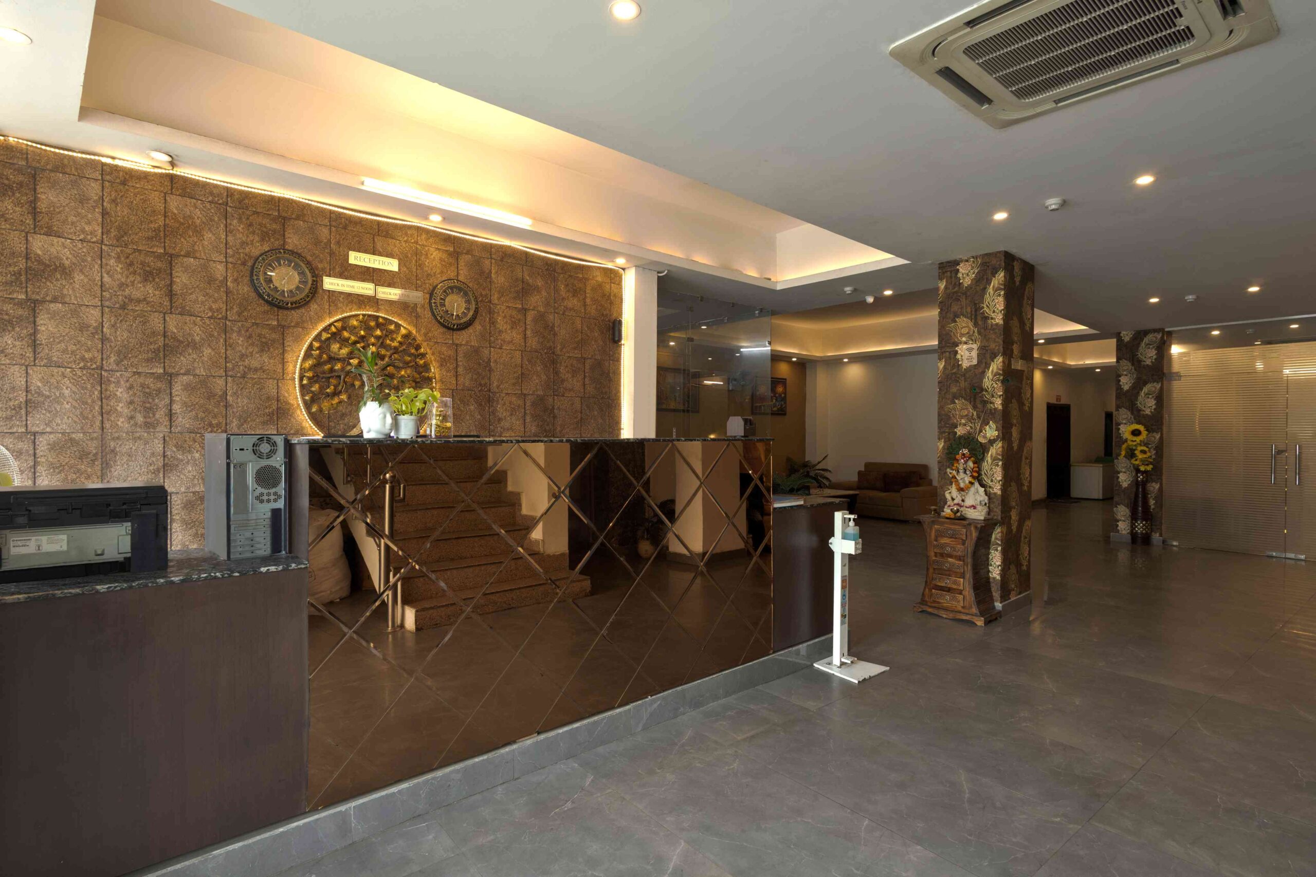 reception of Tashree Hotels & Resosrt