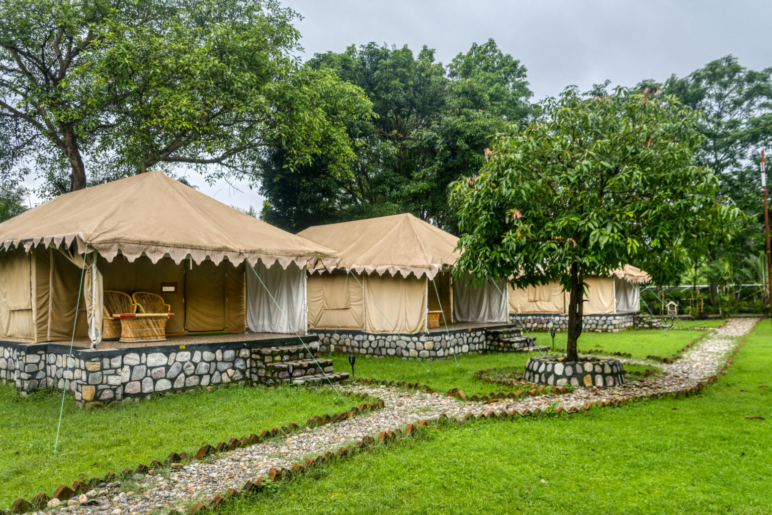 Resort in Jim Corbett