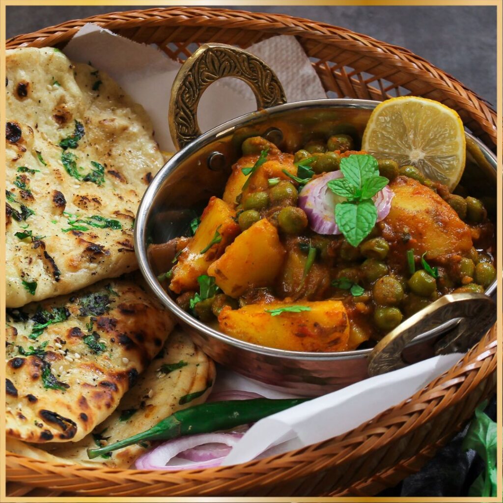 indian curries at Tashree Hotels & resort