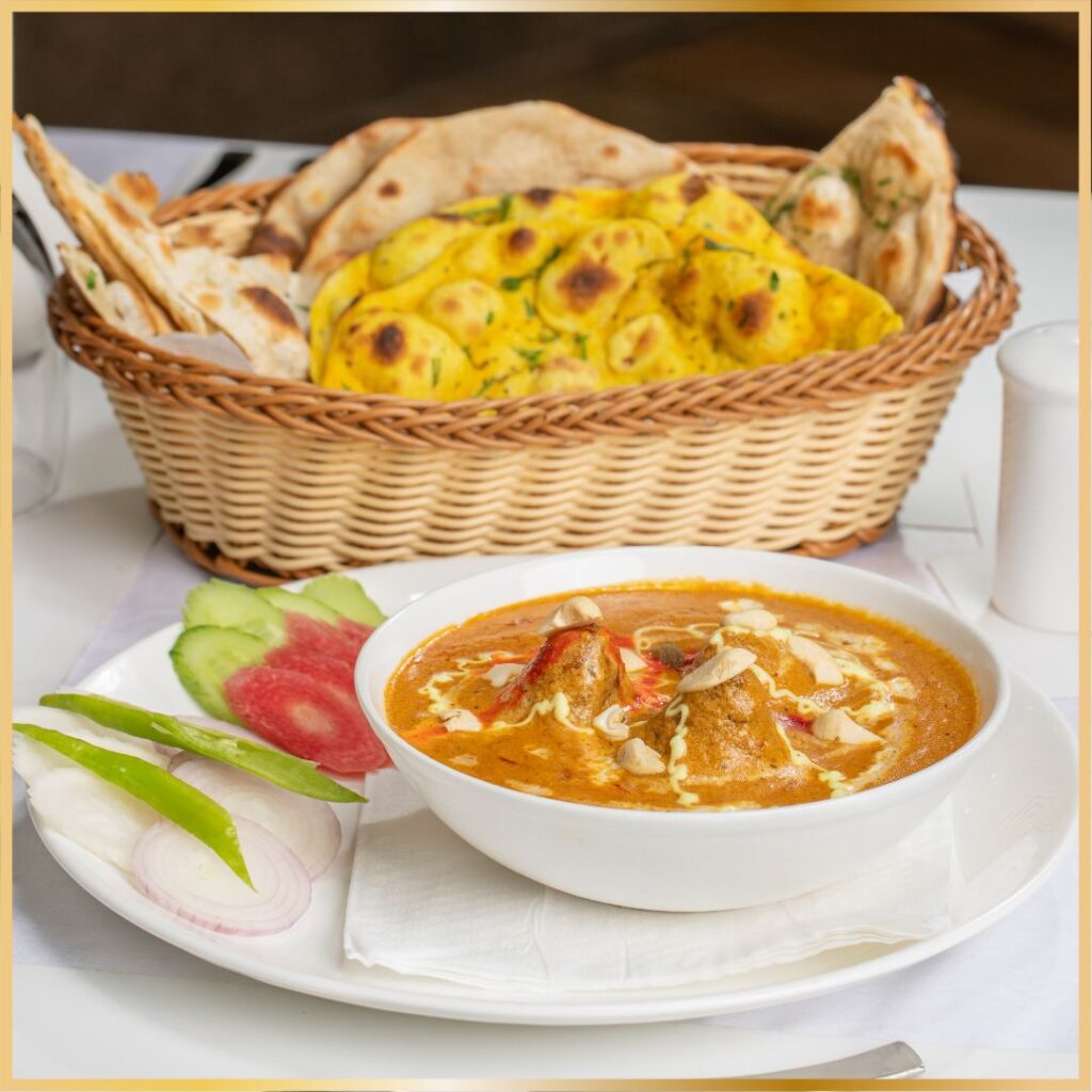 indian curries at Tashree Hotels & resort