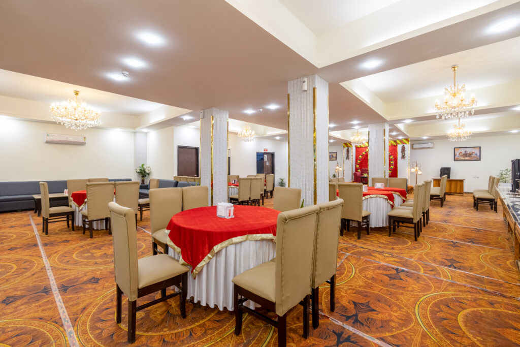 Reception hall in Delhi